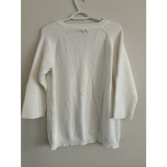 Izod Womens Sweater With Gold Shoulder‎ Zip - Picture 2 of 6